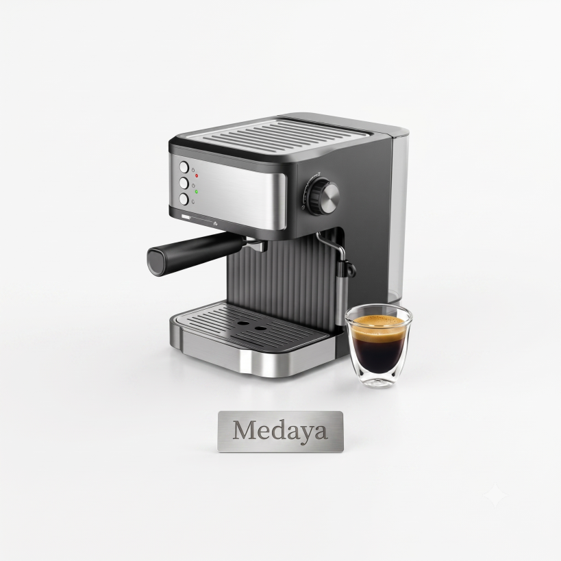 Machine à Café Espresso MEDAYA Koln | ماكينة إسبريسو MEDAYA كولن
