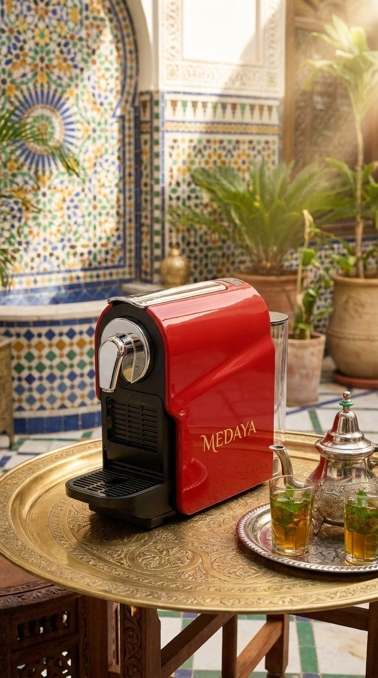 MEDAYA Elite – Machine Espresso Premium | ماكينة إسبريسو إيليت الاحترافية