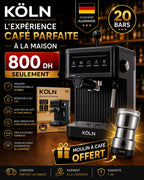 MEDAYA Koln Tactile – Machine Espresso Professionnelle | ماكينة إسبريسو كولن الاحترافية