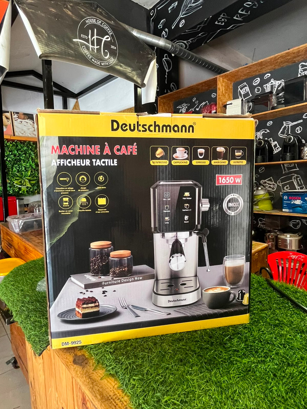 MEDAYA Smart Touch – Machine Espresso Écran Digital | ماكينة إسبريسو MEDAYA بشاشة ذكية