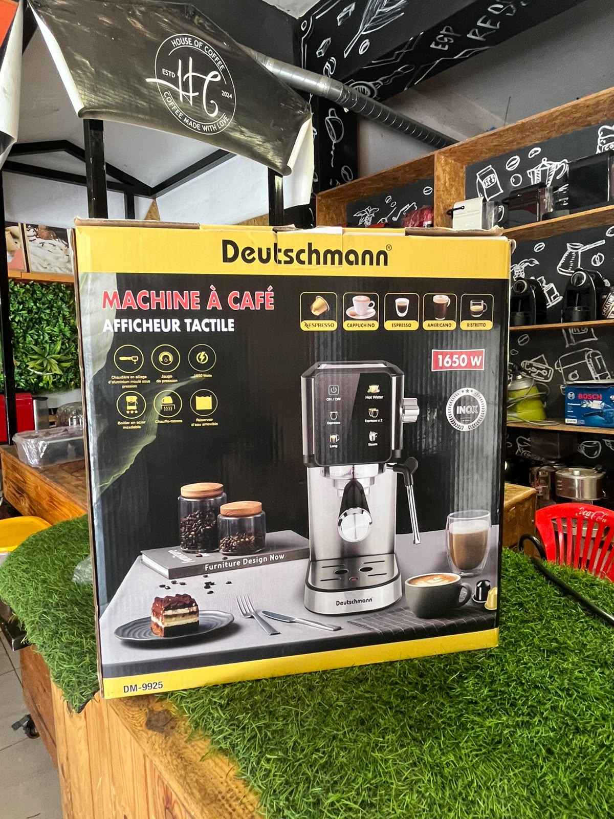 MEDAYA Smart Touch – Machine Espresso Écran Digital | ماكينة إسبريسو MEDAYA بشاشة ذكية